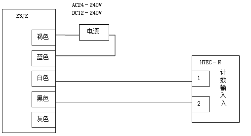 e3jk-ds30m1如何接线?