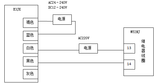 e3jk-ds30m1如何接线?